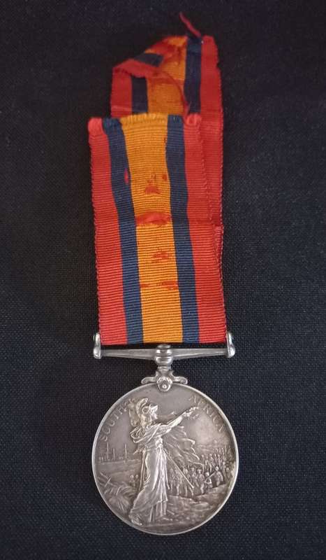 Boer War QSA Medal Awarded To: NURSING SISTER F.E. CROSS.  1901.