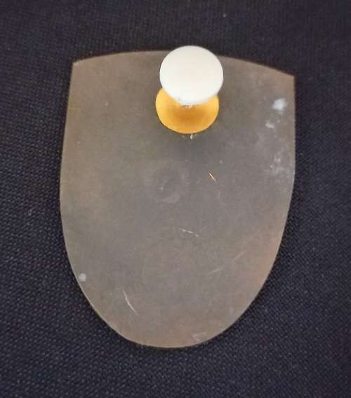 K9 Training Centre Badge   ( Note Pin Repaired )      Size: 52 x 39mm      X163