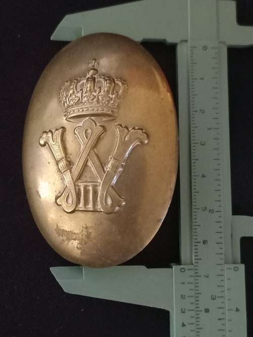 Wilhelm II Cross Belt Plate X164