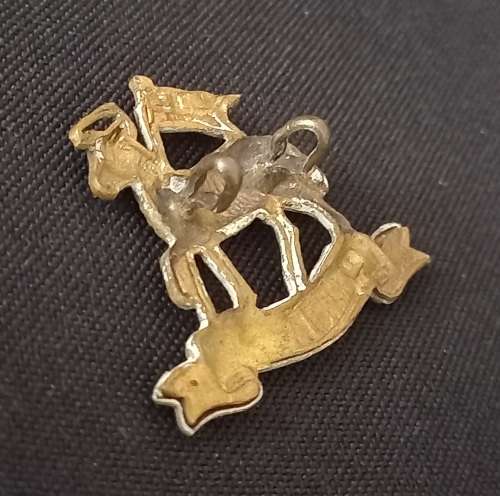 The Queen`s (Royal West Surrey) Regiment Collar Badge      X183