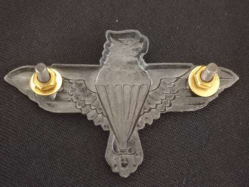 SADF 44 PARACHUTE BRIGADE BERET BADGE       X196