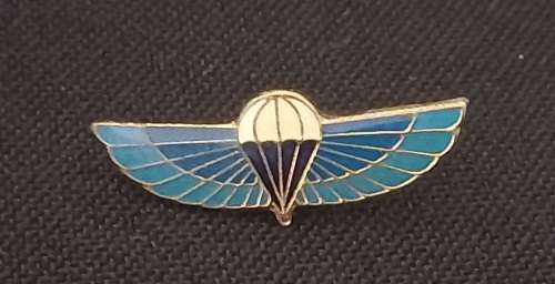 Rhodesian Special Air Service (SAS) Miniature Parachute Jump Wings Qualification.  X202