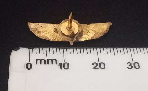 Rhodesian Special Air Service (SAS) Miniature Parachute Jump Wings Qualification.  X202