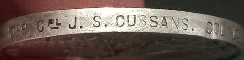Boer War King`s South Africa Medal Awarded To   1089CPL. J.S. CUSSANS COL: LT HORSE          No.1