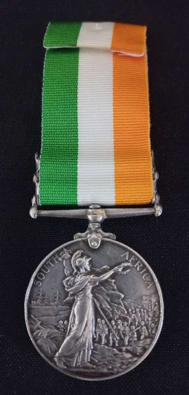 Boer War King`s South Africa Medal Awarded To 4999 SERJT: R. MILLWARD. THE QUEEN`S    No.6