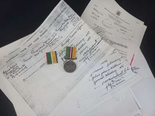 Boer War - ABO & LVW - BURGER C.E. VILJOEN With Research               No.3