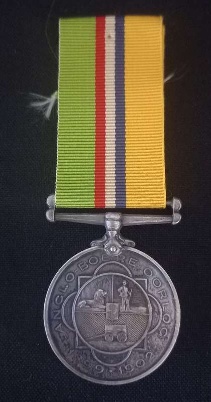 Boer War - ABO Medal Awarded To BURGER C.B. VENTER                   No.4