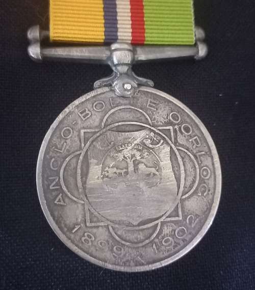 Boer War - ABO Medal Awarded To BURGER C.B. VENTER                   No.4