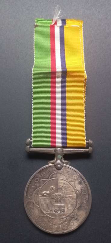 Boer War - ABO Medal Awarded To  BURGER J.C. POTGIETER                No.5