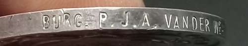 Boer War / WW2 Father and Son Medals  BURGER P.J.A. VAN DER WESTHUIZEN       No.11 & 12