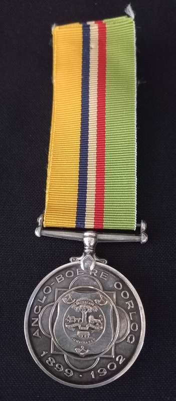 Boer War Medal Awarded To   BURGER W.H. VAN BART                No.15