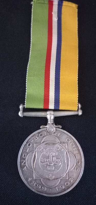 Boer War - ABO Medal Awarded To   BURGER. J.J. HERMANN                 No.18