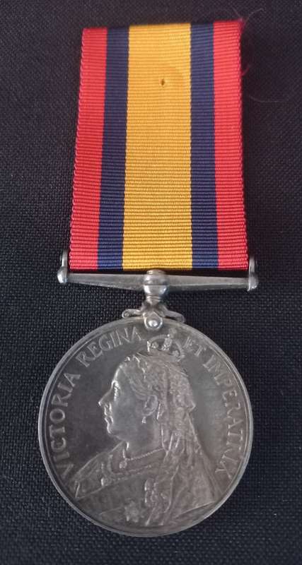 Boer War - QSA Medal Awarded To  77 PTE. W.H. AUSTIN GRAHAMSTOWN T.G.               No.3