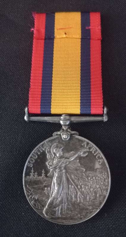 Boer War - QSA Medal Awarded To  77 PTE. W.H. AUSTIN GRAHAMSTOWN T.G.               No.3
