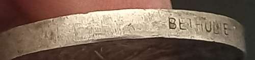 Boer War -  QSA Medal Awarded To:  ----BETULIE T.G. ( Number unclear and  Name Removed )     No.8