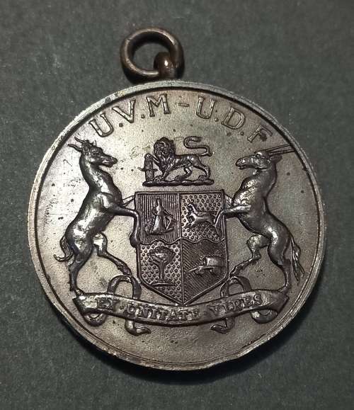 Boer War -  QSA Medal Awarded To:  21154 TPR. W. DEAN 27TH COY IMP. YEO + U.D.F Medal        No.12