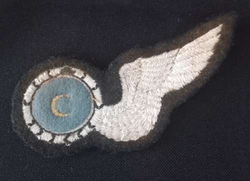 SAAF FLIGHT CHIEF BREVET BADGE                             V3