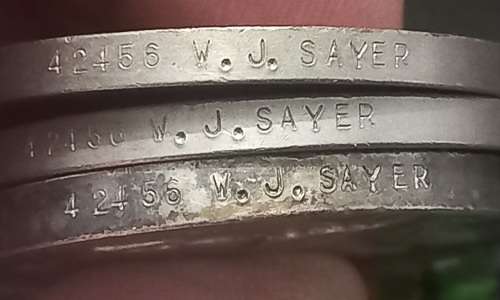 WW2 Medal Group Awarded To: 42456 SGT. W.J. SAYER                      No.11
