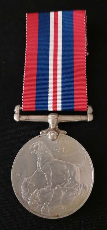 WW2 General Service Medal Awarded To: 6681 D.J. SEBBA                   No.16