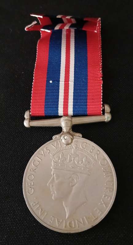 WW2 General Service Medal Awarded To: 6681 D.J. SEBBA                   No.16