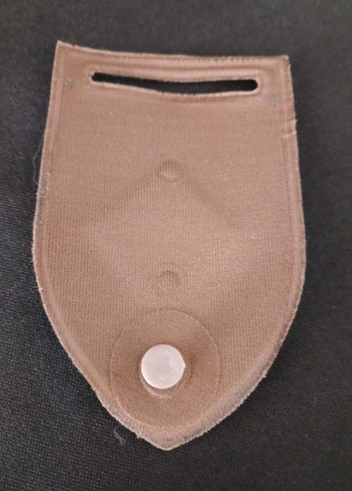 SADF Infantry HQ  Shoulder Tupperware Flash   ( Pin Intact )        No.45