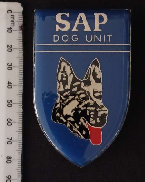 South African  - SAP DOG UNIT SHOULDER FLASH           V52