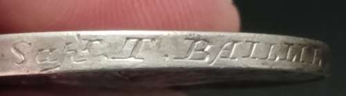 Boer War -  QSA Medal Awarded To: 2755 Sapr T.BAILLIE. R.E.                No.20