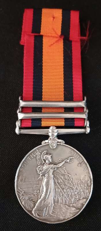 Boer War -  QSA Medal Awarded To:  153 PTE S. FORDE. R.A.M.C.                   No.22