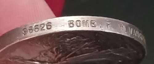 Boer War -  QSA Medal Awarded To: 96626 BOMB. F.W. VAUGHAN, 10TH COY W.D. , R.G.A.   No.24