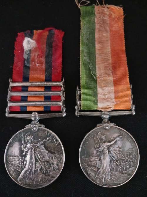 Boer War QSA & KSA Awarded To 4909 PTE W. SMITH , 2: RL: BERKS: REGT    No.30