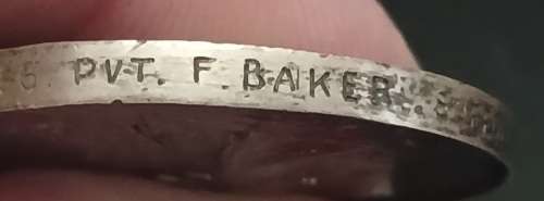 Boer War -  QSA Medal Awarded To: 1466. PVT. F. BAKER. SUFFOLK REGT      No.33