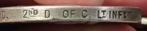 Boer War -  QSA Medal Awarded To: 5732 PTE E. J. REYNARD, 2ND D OF C. LT INFY   No.40