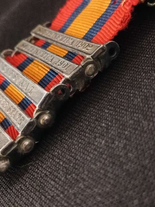 Boer War -  QSA Medal Awarded To:  1091 3RD CL TPR: G. ROSS. S.A.C.        No.41