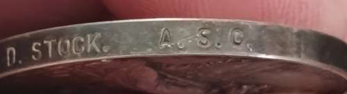 Boer War -  QSA Medal Awarded To: 16040 DVR: W.D. STOCK. A.S.C.     No.44