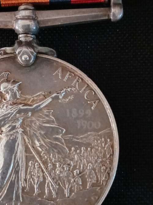 Boer War QSA ( With Ghost Date ) & KSA Awarded To:  11785 PTE G. PIPE, R.A.M.C.    No.45