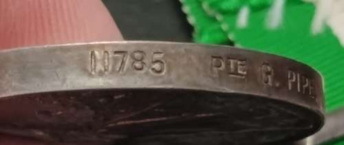 Boer War QSA ( With Ghost Date ) & KSA Awarded To:  11785 PTE G. PIPE, R.A.M.C.    No.45