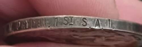 Boer War / WW1  QSA & British War Medal To: 1483 PTE H.N.DRYDEN. D. OF E. OWN V.R.   No.46
