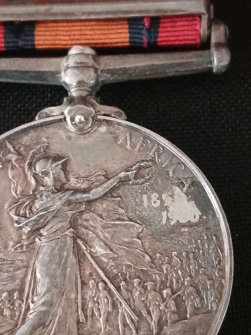 Boer War QSA ( Ghost Date ) & KSA  Awarded To: 5012 CORL A.C. PERTRIDGE, W. RIDING REGT     No.47
