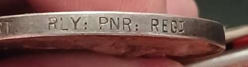 Boer War -  QSA Medal Awarded To: 1260 PTE J. COLBERT. RLY: PNR: REGT       No.48
