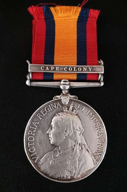 Boer War -  QSA Medal Awarded To: 1509 SERJT: F. FRENCH. S.A. LT HORSE.    No.53