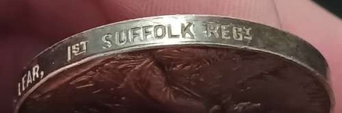 Boer War -  QSA ( Ghost Date ) Medal Awarded To: 2425 PTET. LEAR, 1ST SUFFOLK REGT    No.56