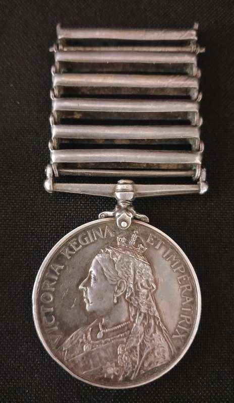 Boer War -  QSA Medal Awarded To: 5853 Sapr. J. MARTIN. R.E.     No.59