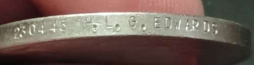 WW2 Medal Group Awarded To:  230445 H.L/G. EDWARDS                   No.29