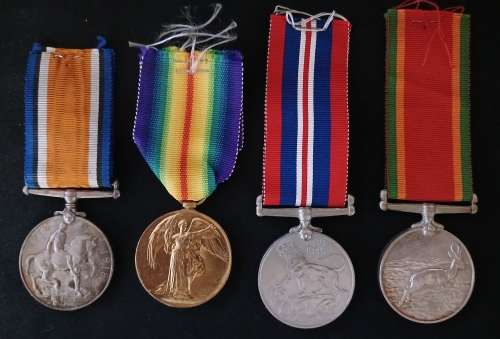 WW1 / WW2 Medal Group Awarded To: 2. LIEUT, A.R. MORLEY.                No.30