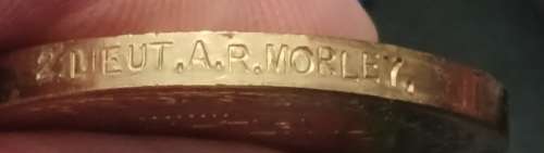 WW1 / WW2 Medal Group Awarded To: 2. LIEUT, A.R. MORLEY.                No.30