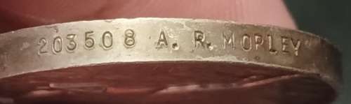 WW1 / WW2 Medal Group Awarded To: 2. LIEUT, A.R. MORLEY.                No.30