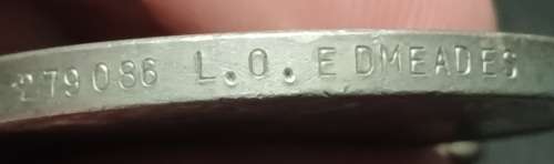 WW1 / WW2 Medal Group Awarded To: PTE. L.O. EDMEADES, RAND RFLS.          No.33
