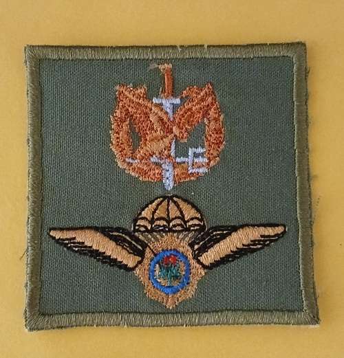SAPS Task Force Cloth Embroidered Badge                                M6