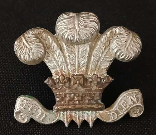 Royal Wiltshire Yeomanry  Bi-Metal Badge   ( SCARCE )        Size: 34 x 38mm       M8