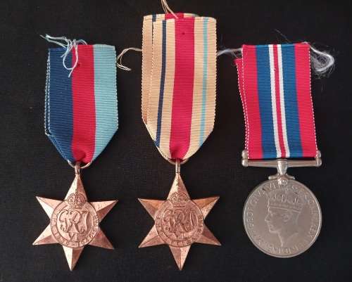 WW2 Medal Group Awarded To: 133757 H.R. GOODWIN                      No.36